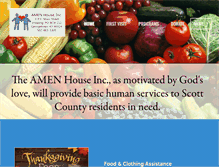 Tablet Screenshot of amenhouse.org